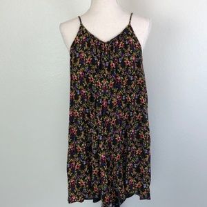 Lush Floral Print Summer Dress